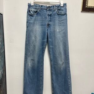 Vintage Abercrombie & Fitch Blue Men's Bootcut Jeans